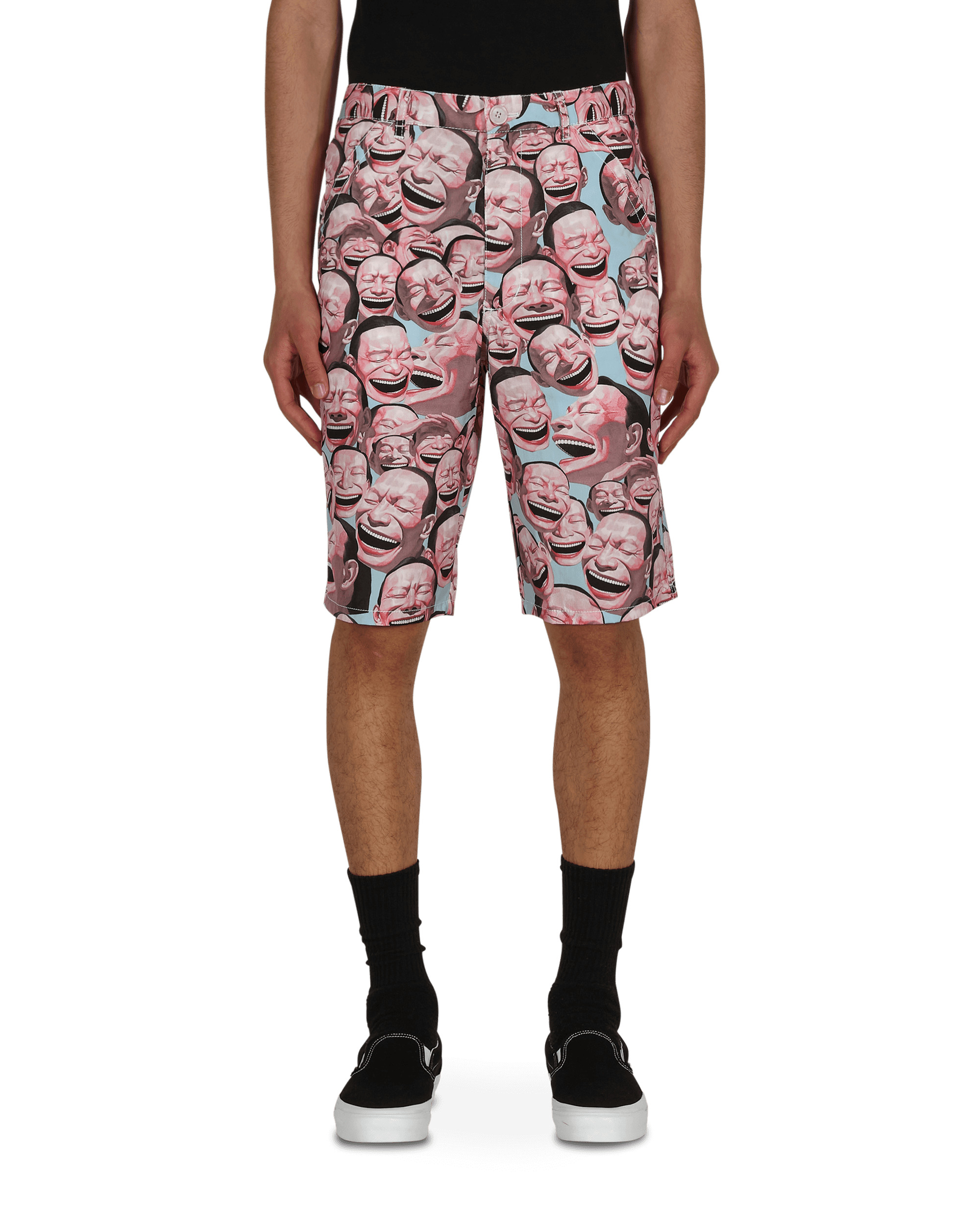 Yue Minjun Woven Shorts Multicolor - 2