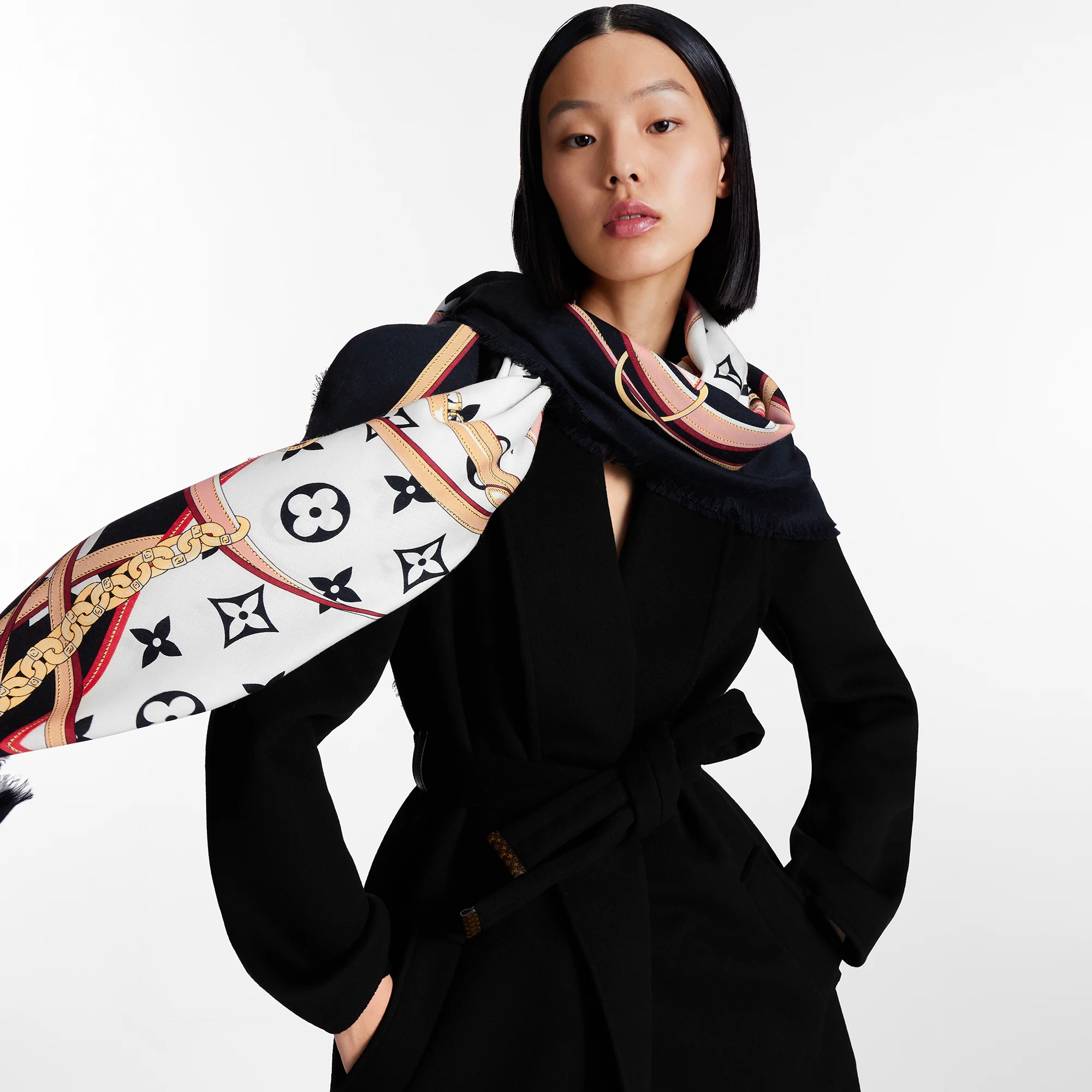 Ultimate Monogram Shawl - 4