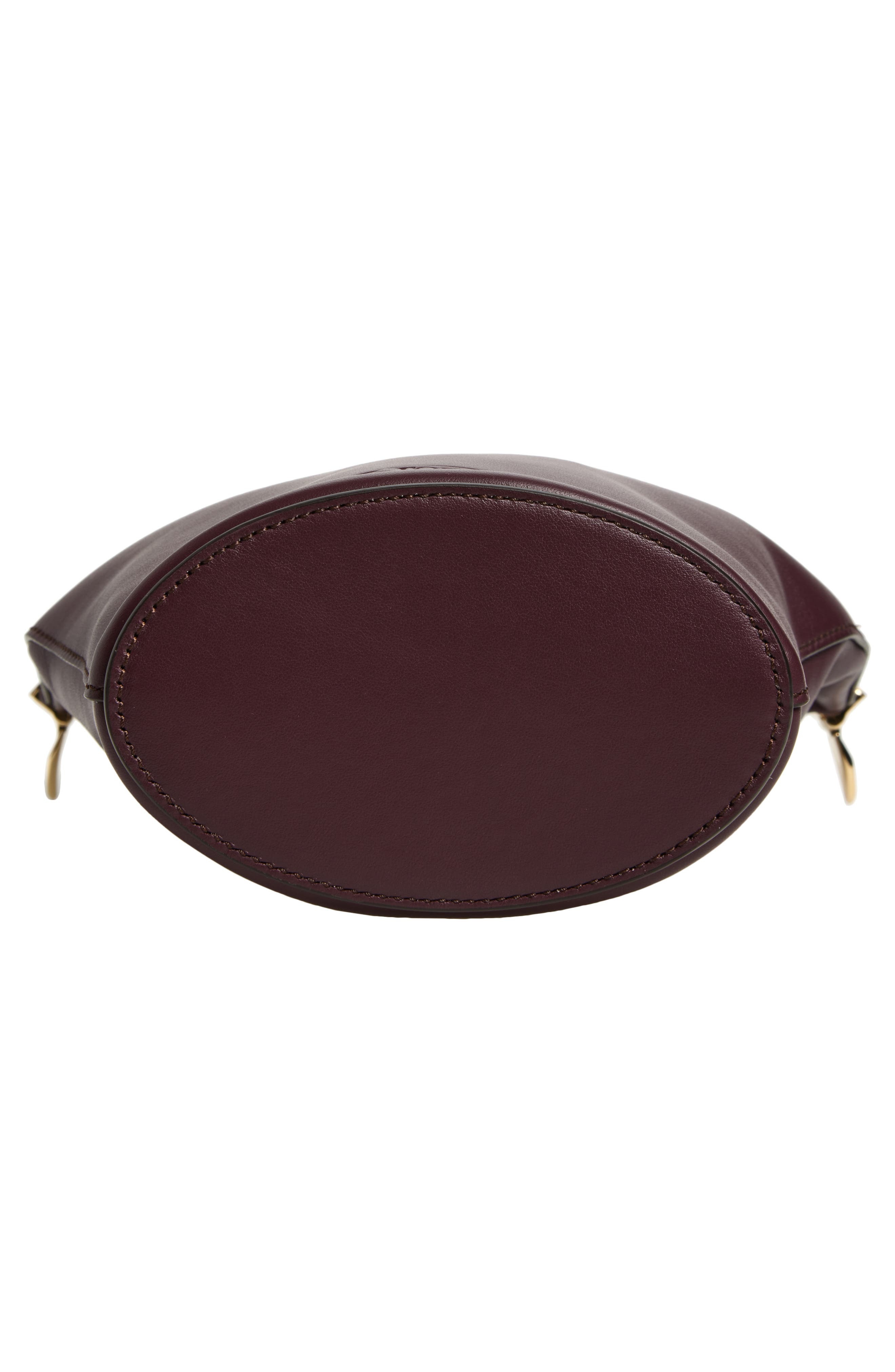 Tod's Mini Leather Bucket Bag in Kraft Chiaro at Nordstrom - 7