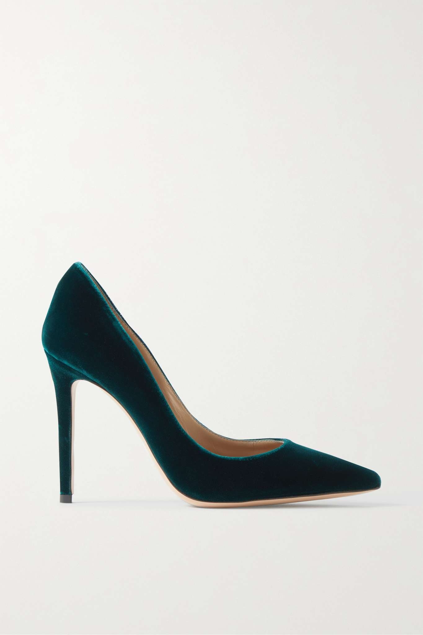 Gianvito 105 velvet pumps - 1