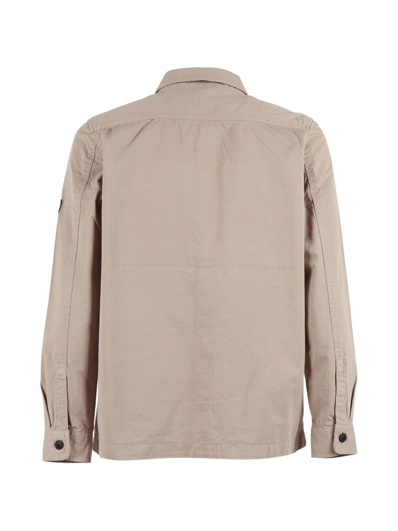 Barbour buttoned flap-pocket overshirt outlook