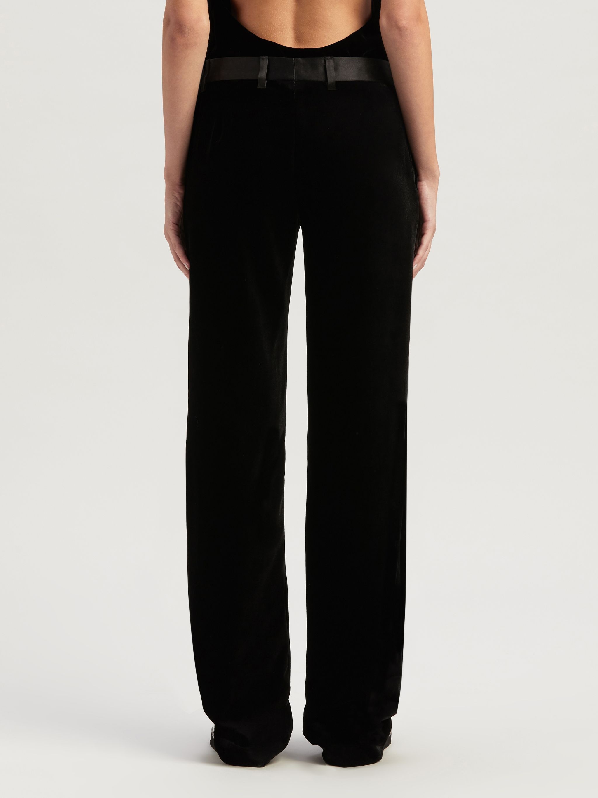 Velvet Suit Pants - 5