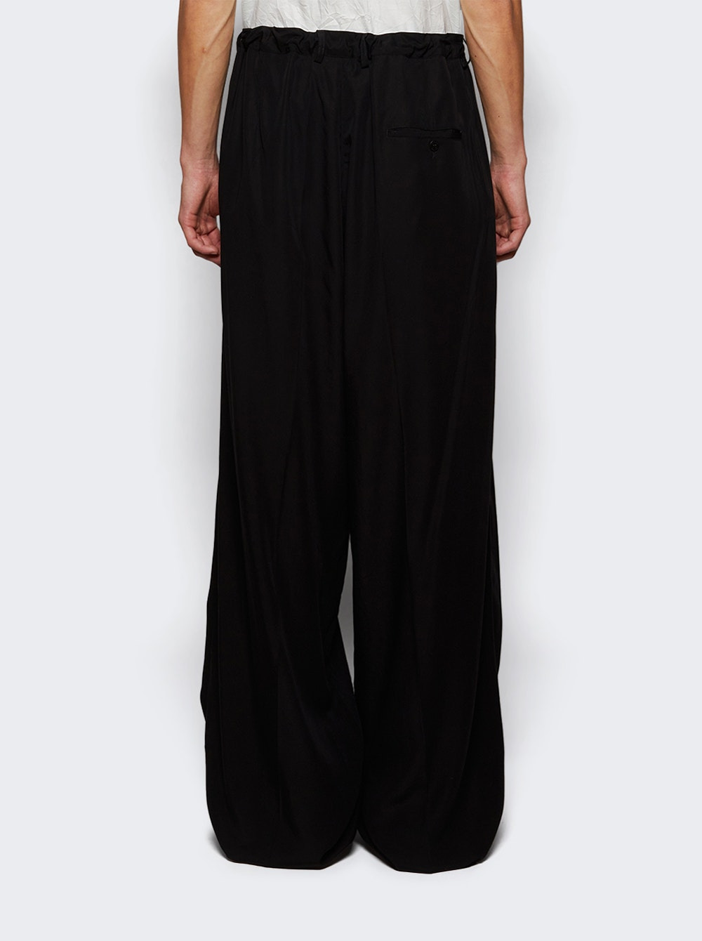 Fluid Tailored Pants Black - 4