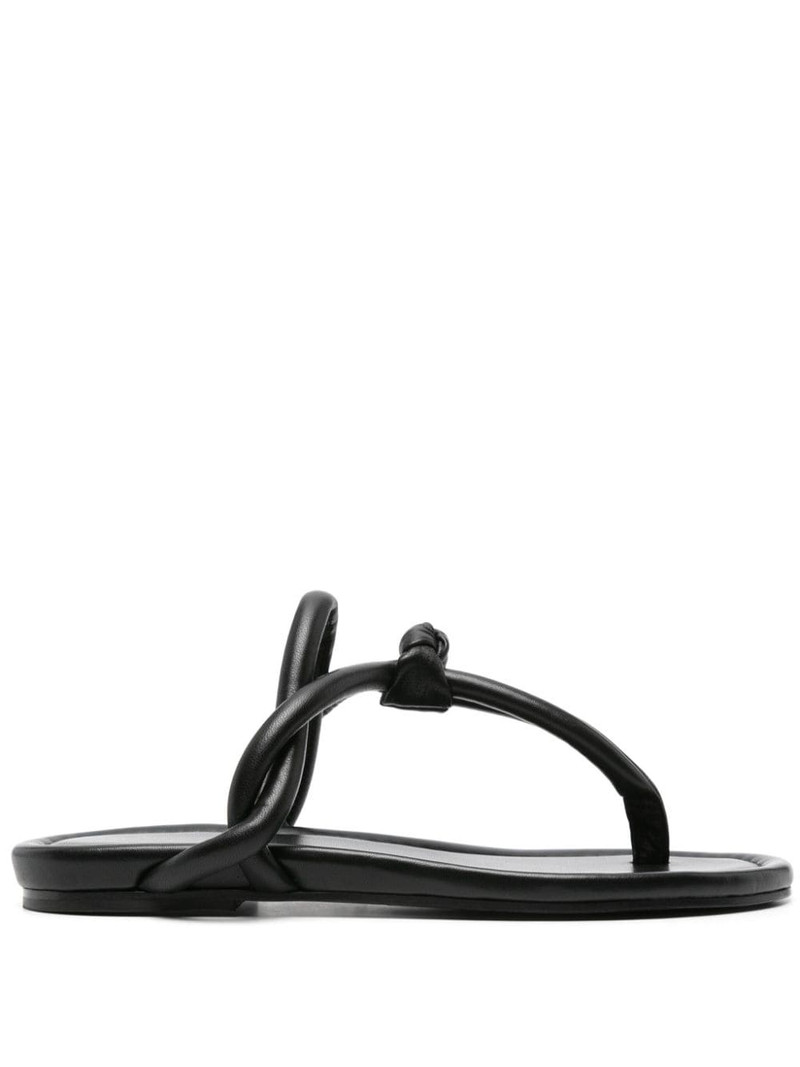 padded thong-strap sandals 1