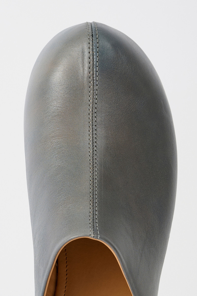 Our Legacy Naoto Clog Deep Sky Leather outlook