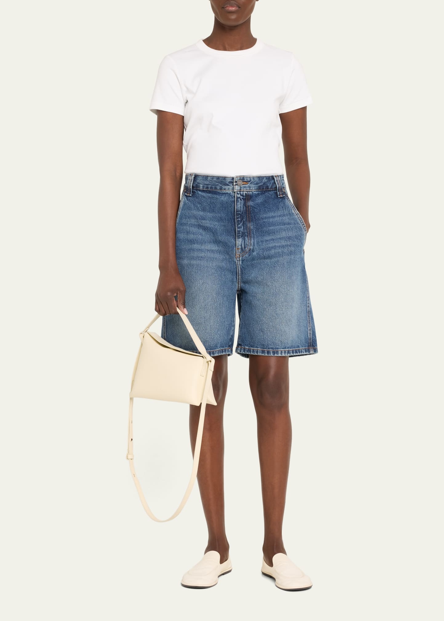 Lune Mini Leather Top-Handle Bag - 5