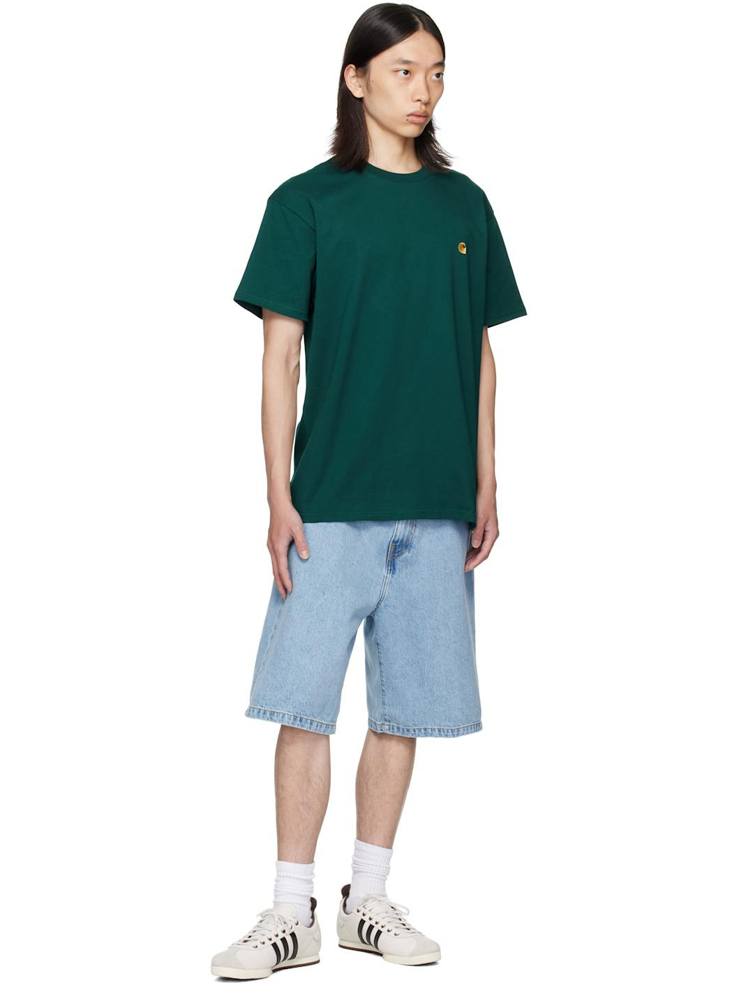 Blue Landon Denim Shorts - 4