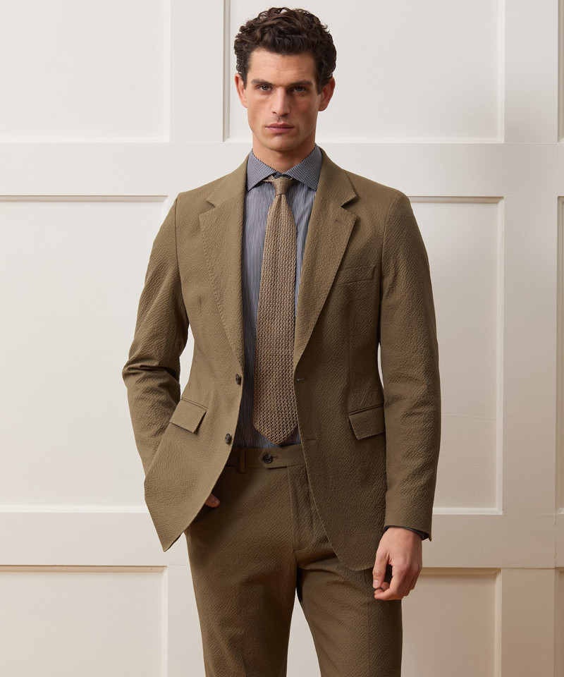 TODD SNYDER Italian Seersucker Sutton Jacket outlook