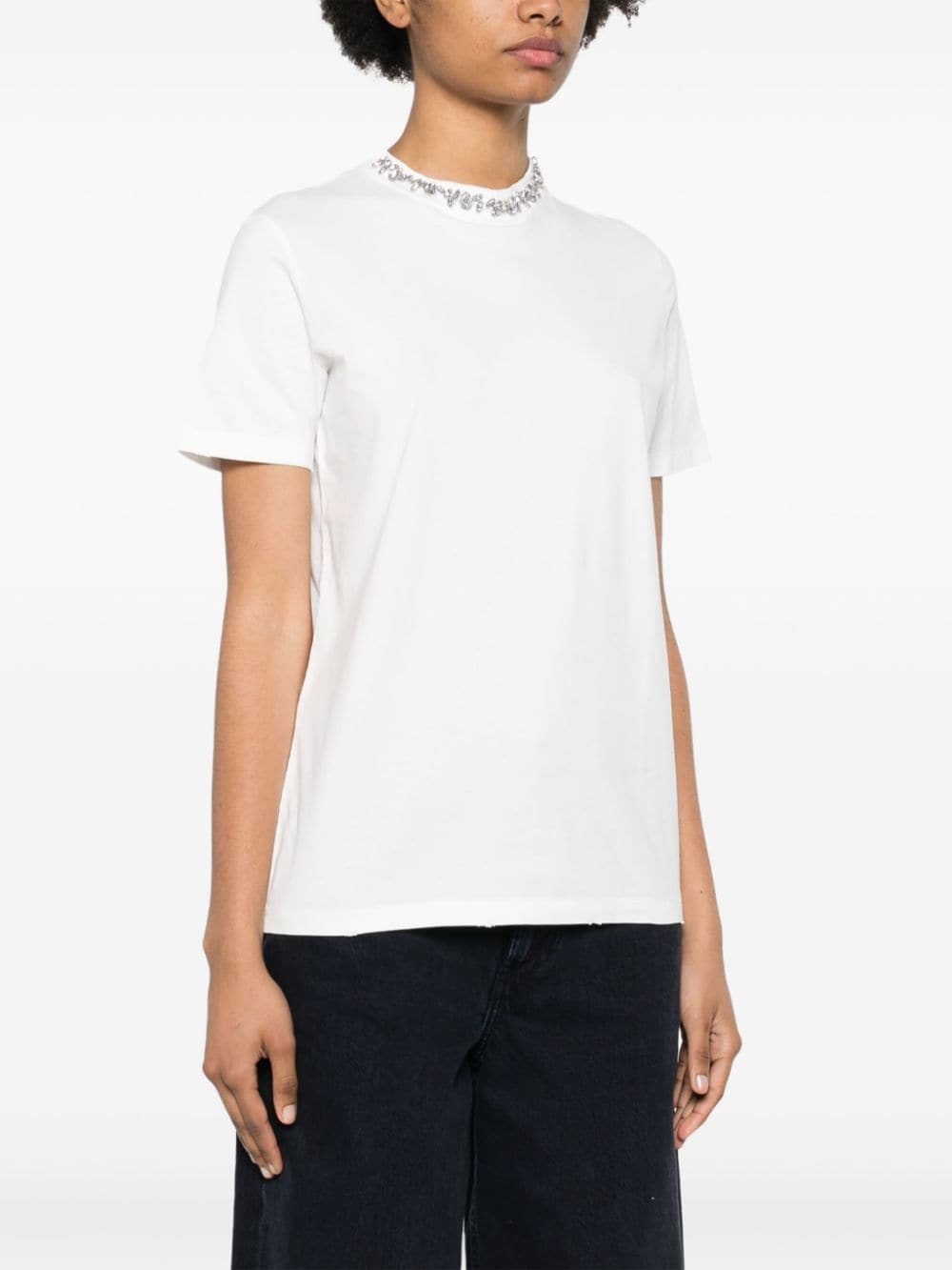 Golden Goose Deluxe Brand T-shirt White Woman - 3