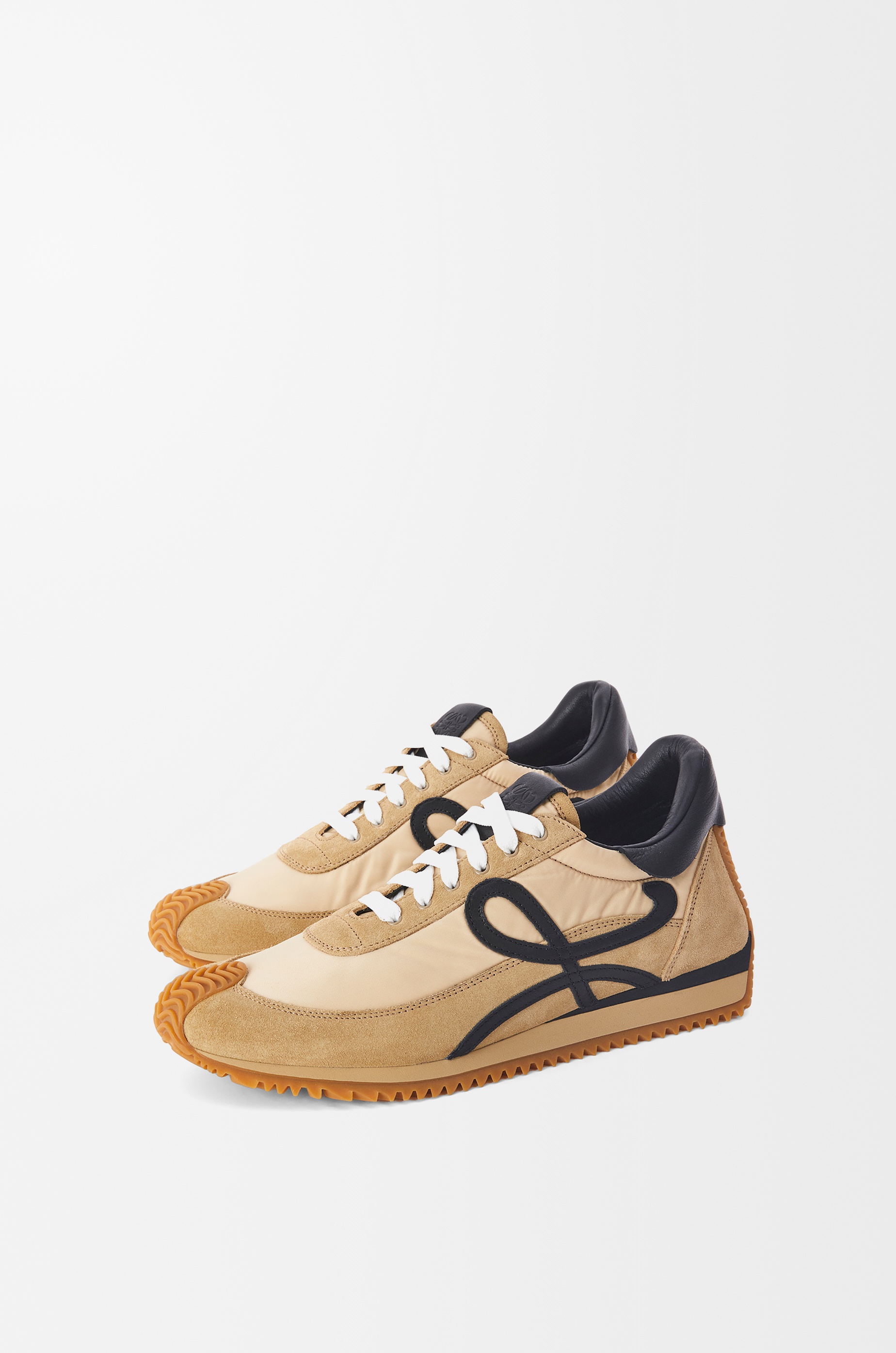 Flow Runner in nylon and suede - 3
