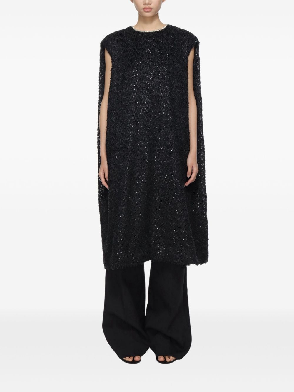 lurex midi dress - 2