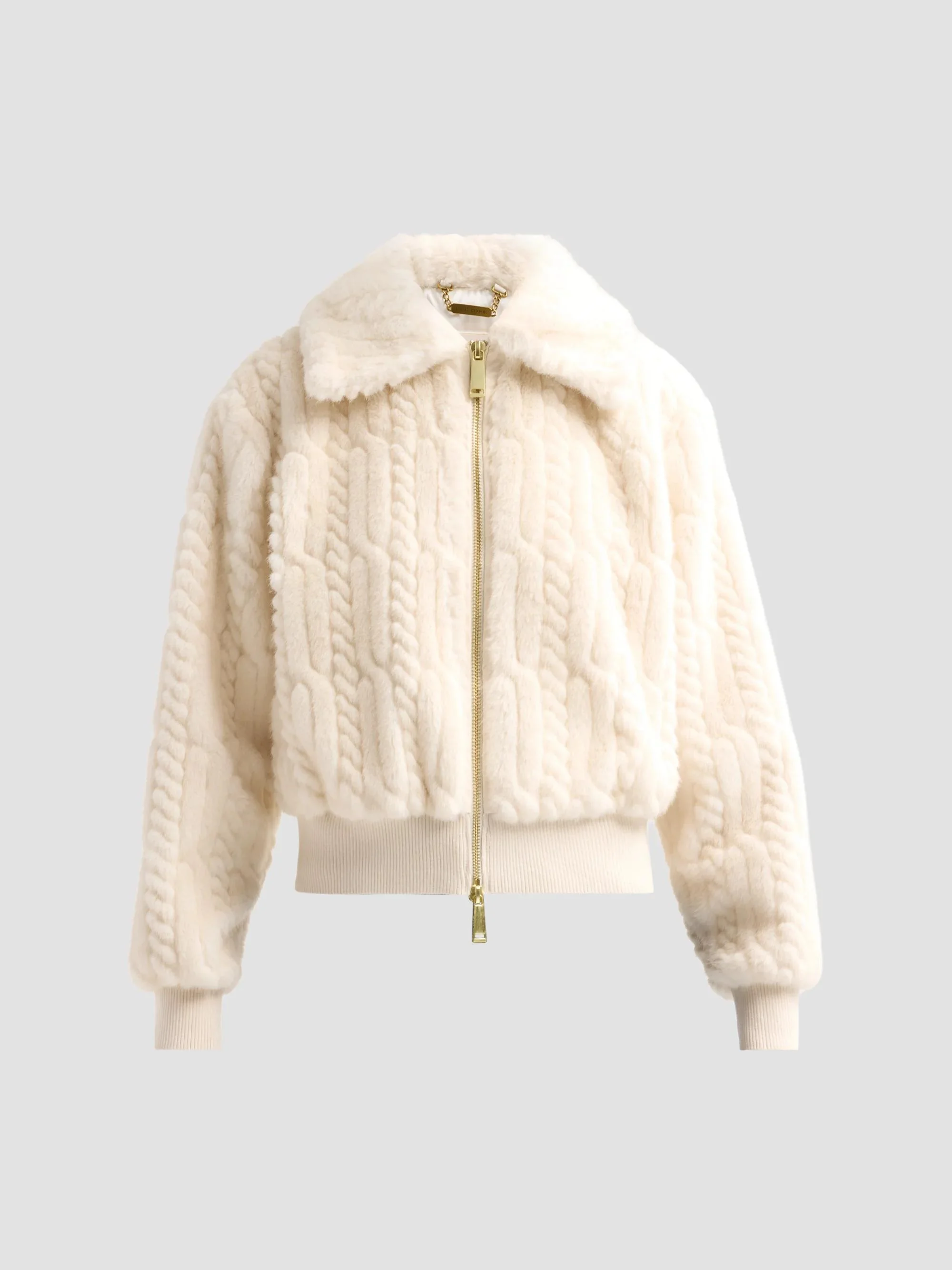 Women's Nola Faux-Fur Jacket - Winter White - 1