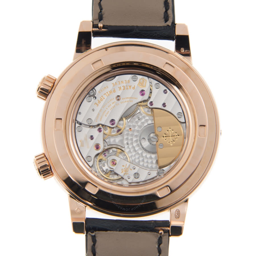 Patek Philippe Grand Complications Diamond Black Dial Men's Watch 6104R-001 - 4