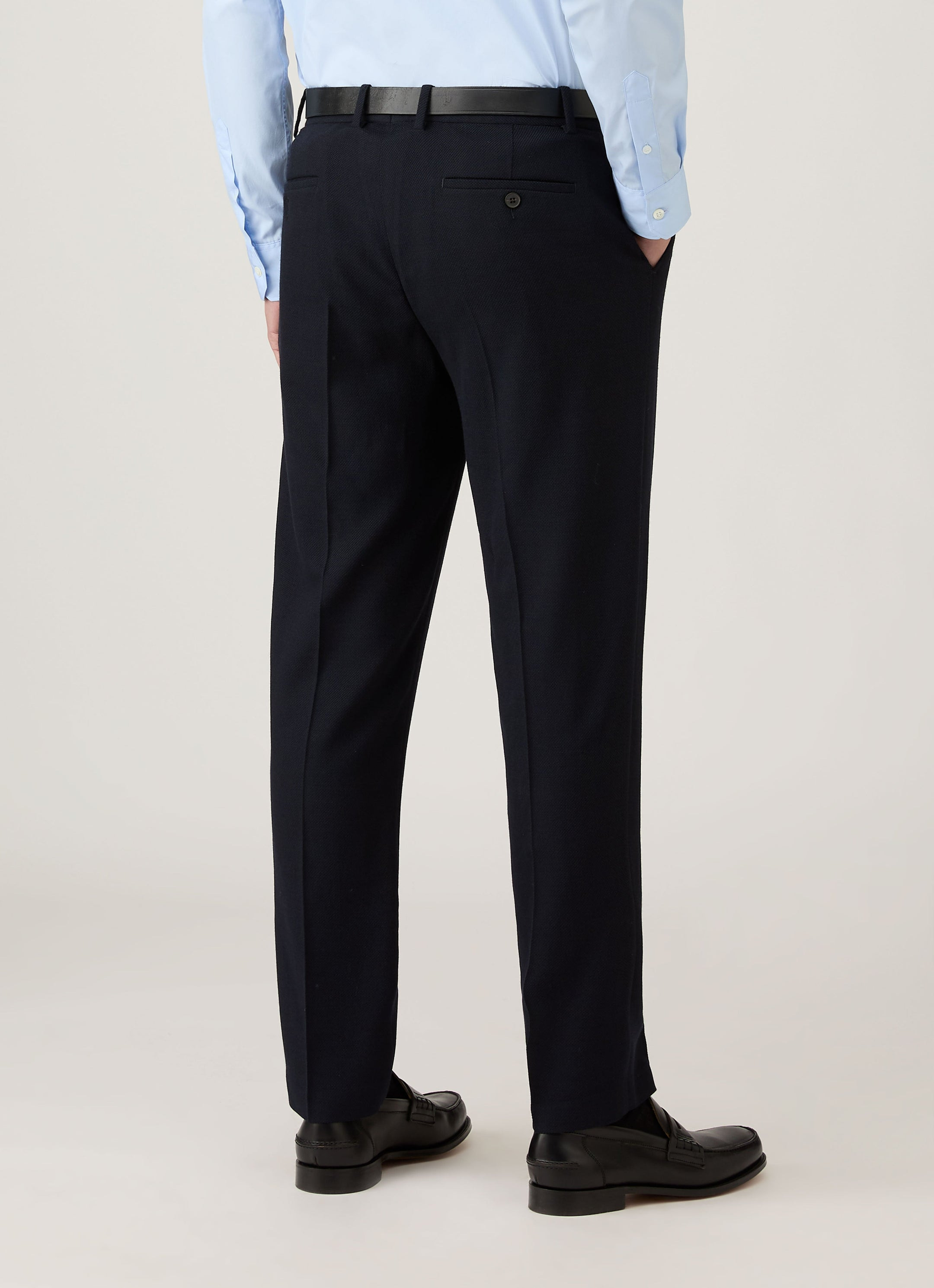Textured Wool Trouser - 5