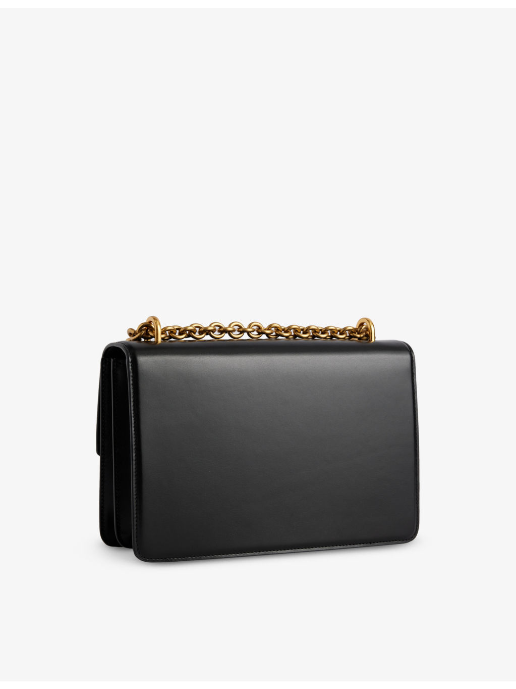 Vain chain-strap leather shoulder bag - 5