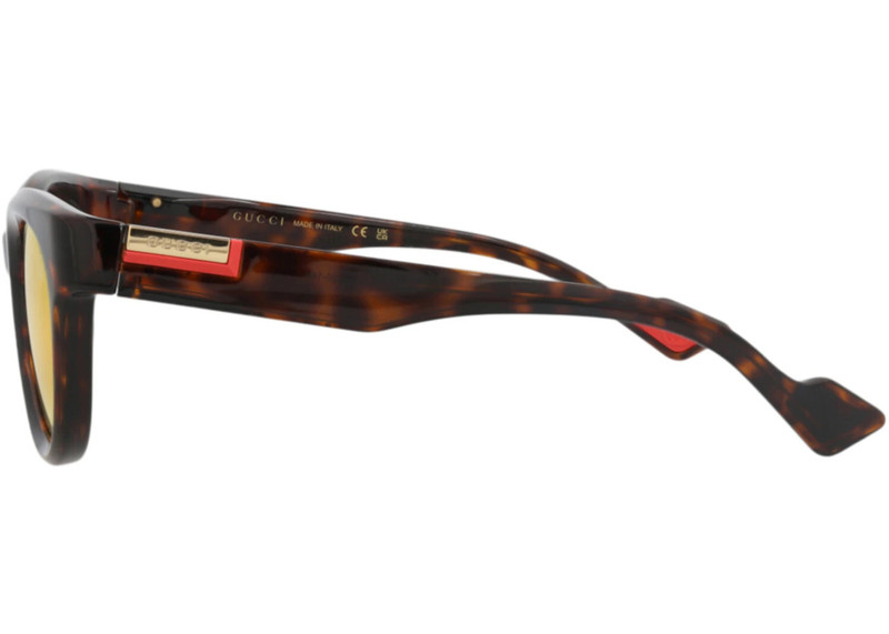 Gucci Round-Frame Injection Sunglasses Havana Havana Red (GG1620S-30014934-002) 3