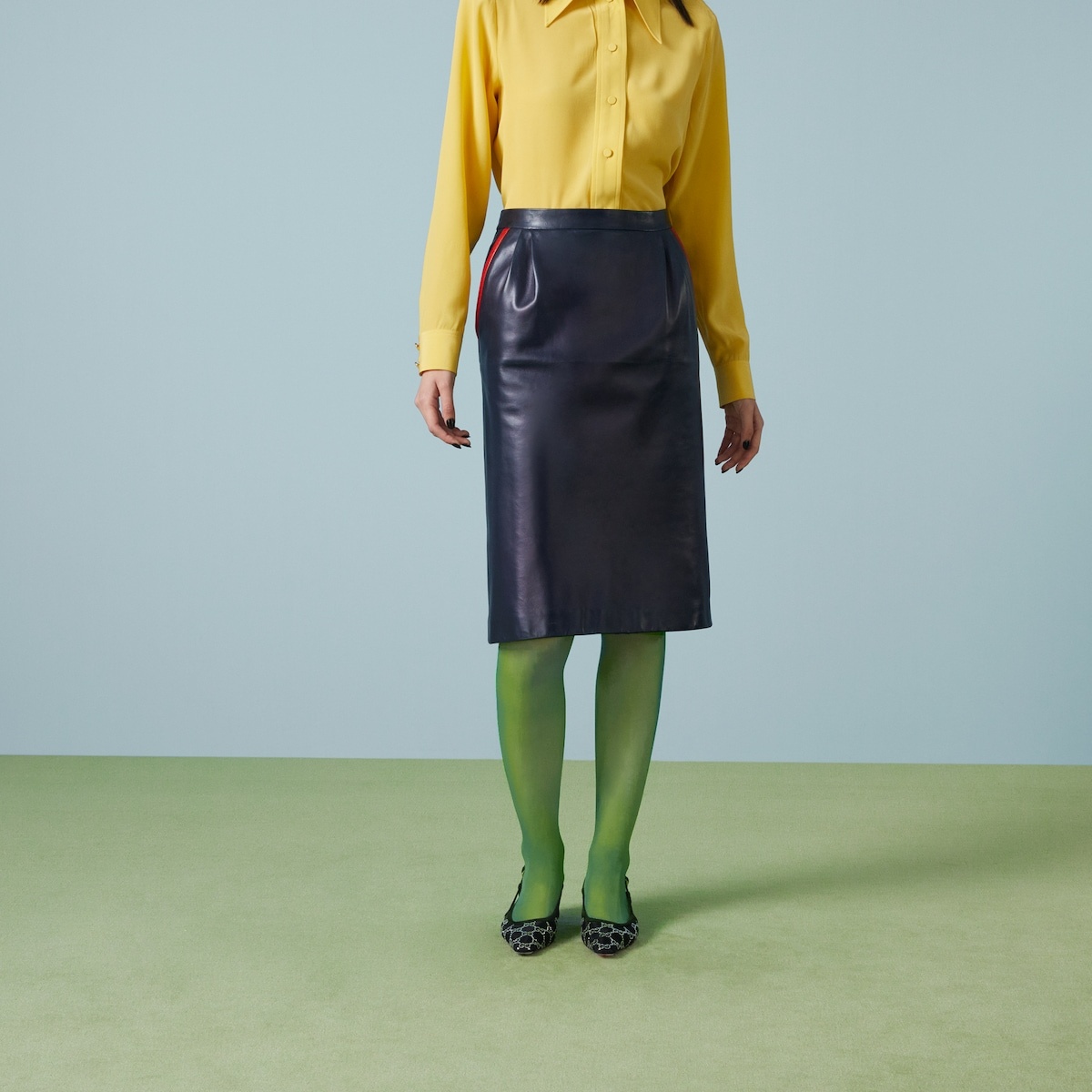 Leather skirt - 5