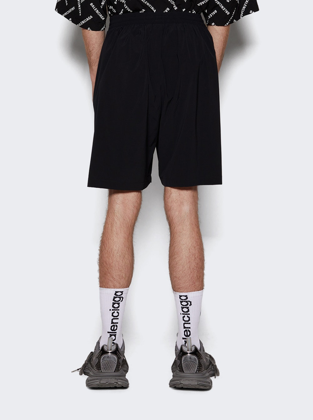 Activewear Stretch Shorts Black - 5