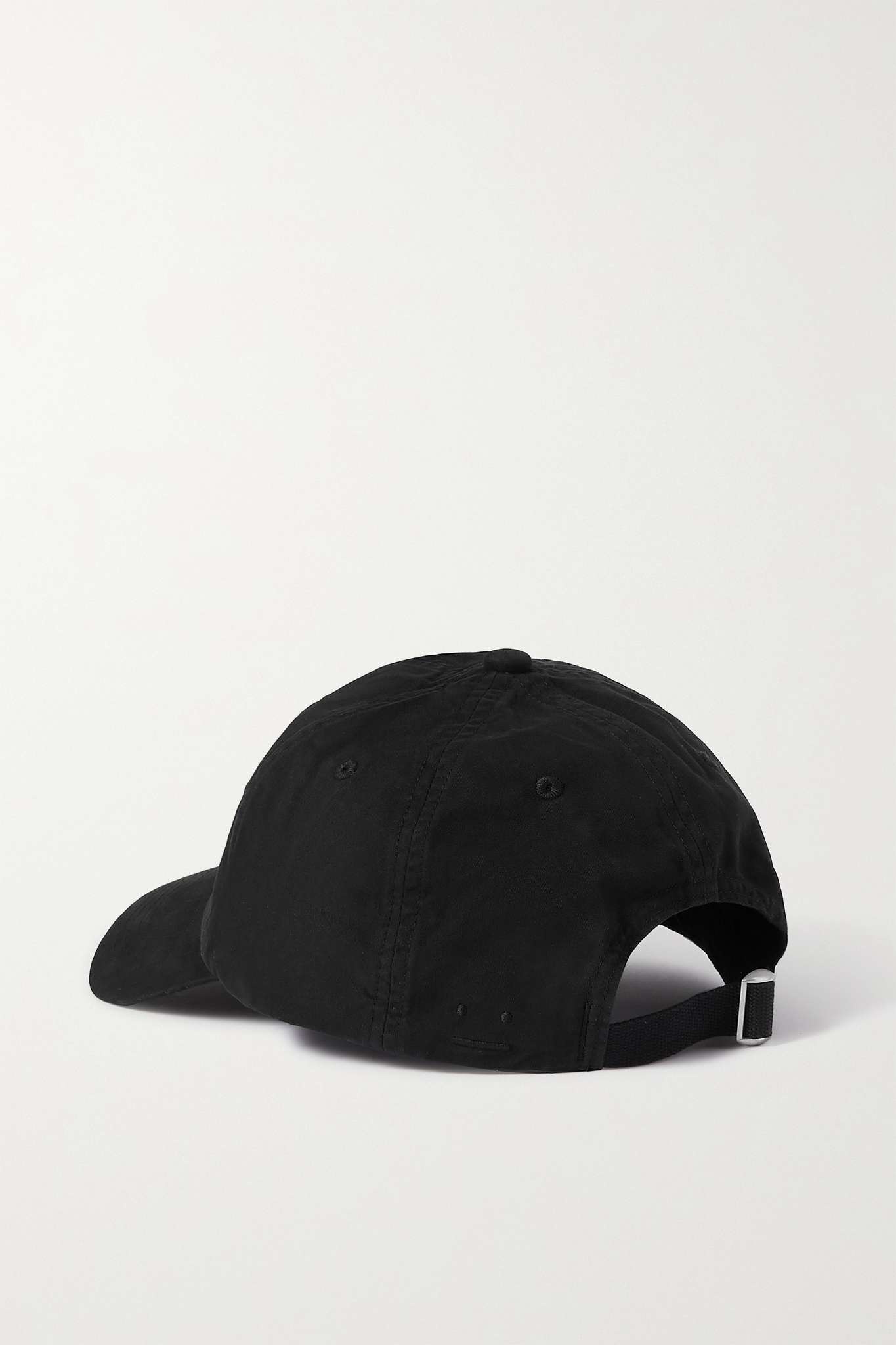 Appliquéd cotton-twill baseball cap - 3