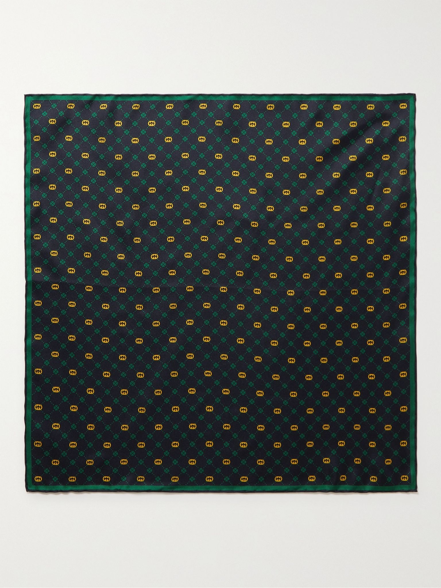 Printed Silk-Twill Pocket Square - 2