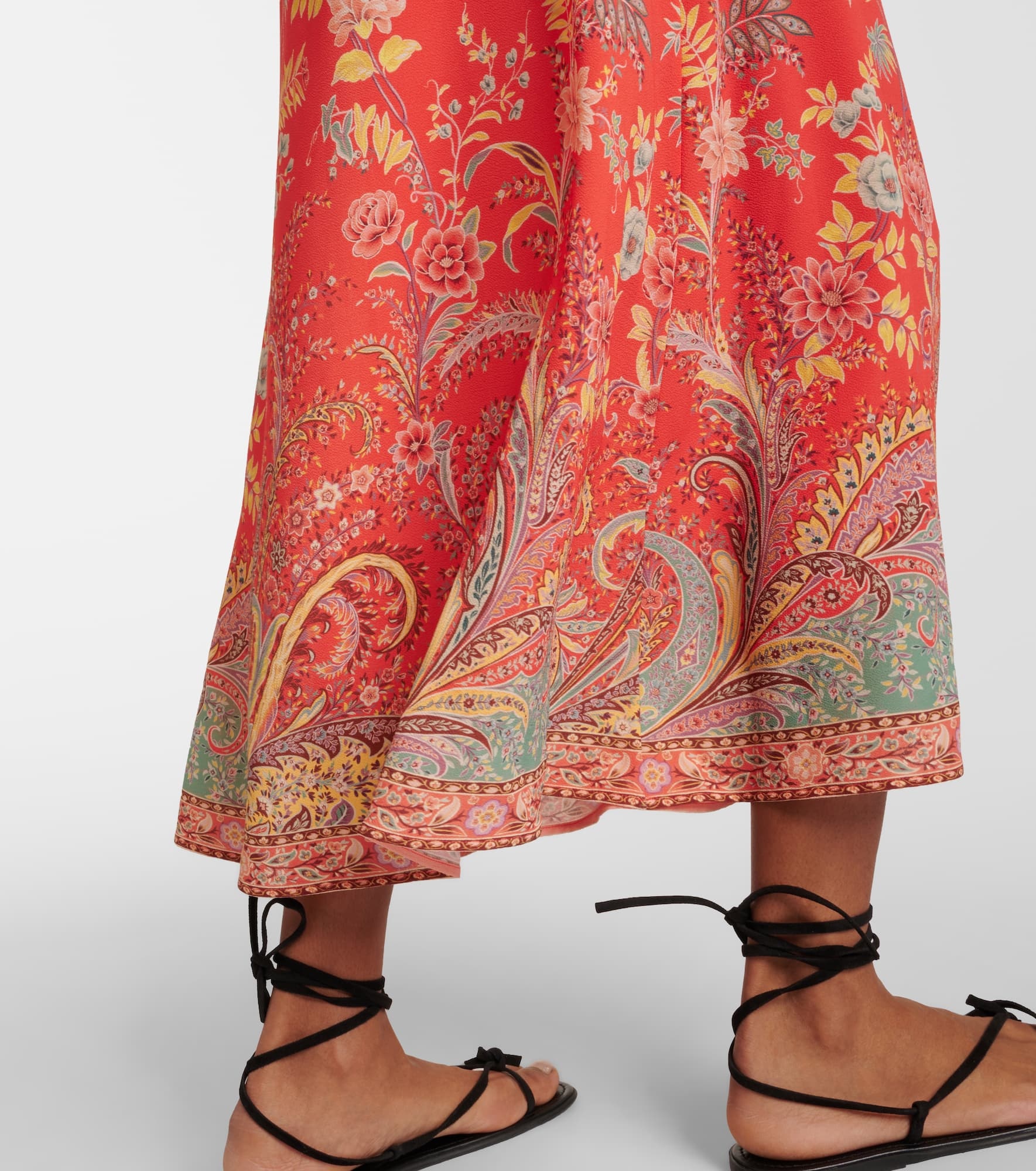 Printed midi dress - 5