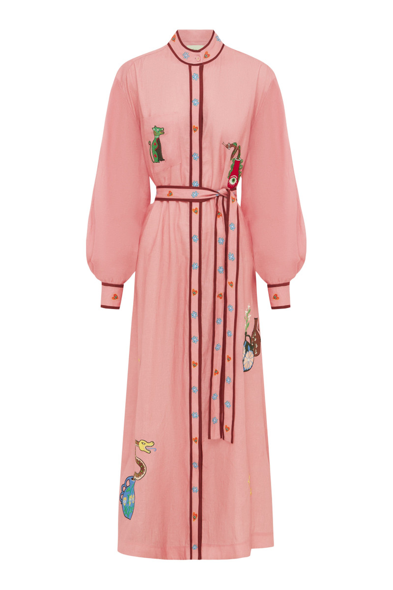 Timmy Embroidered Shirtdress 1