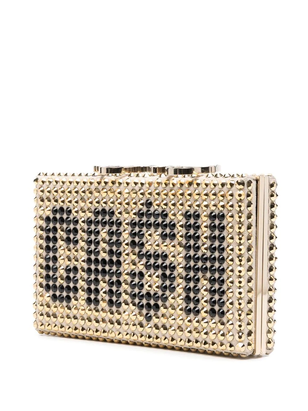 stud-detail clutch bag - 3