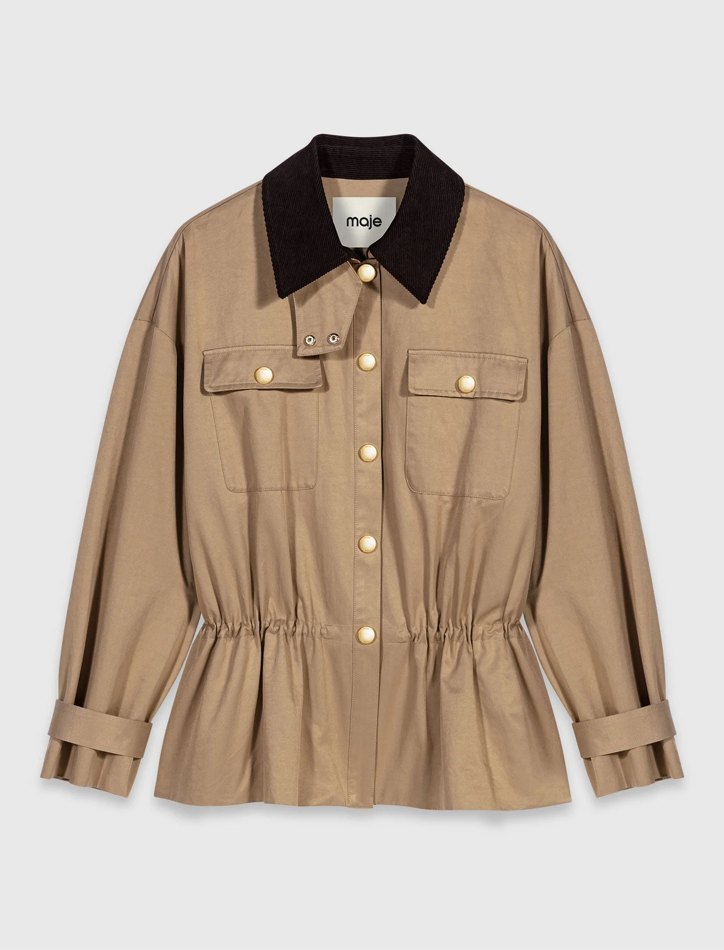 Coat with removable lining - 1
