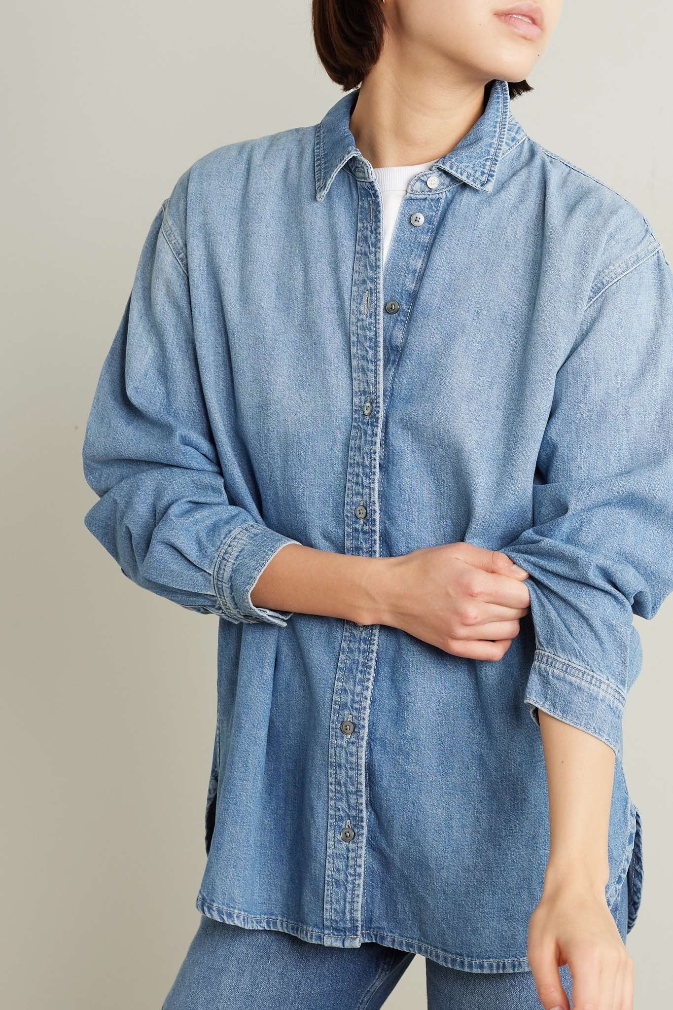 FRAME The Beach denim shirt | netaporter | REVERSIBLE
