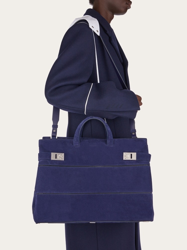 TOTE BAG WITH INLAY - 2