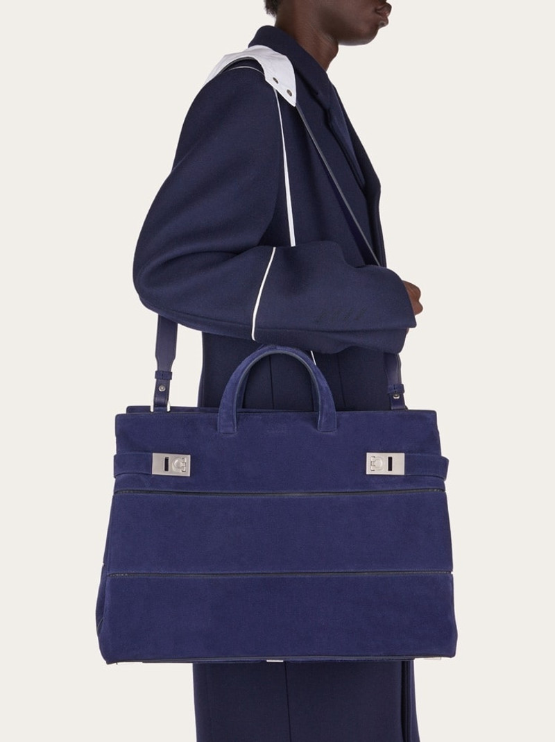 FERRAGAMO TOTE BAG WITH INLAY outlook