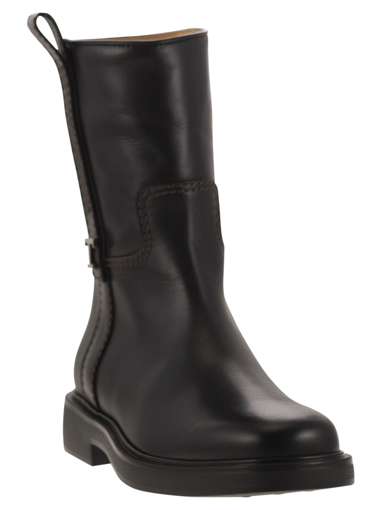 Tod's Women Leather Ankle Boot - 2