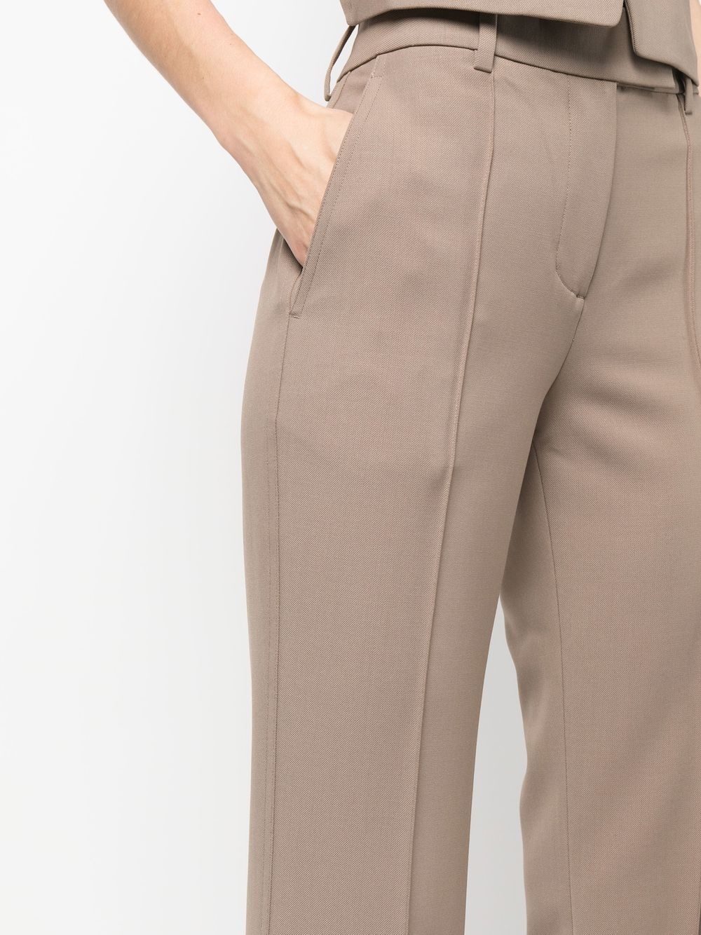 tailored bootcut trousers - 5