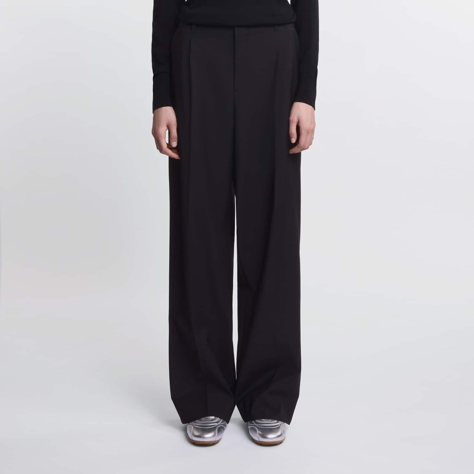 Wool blend pants - 4