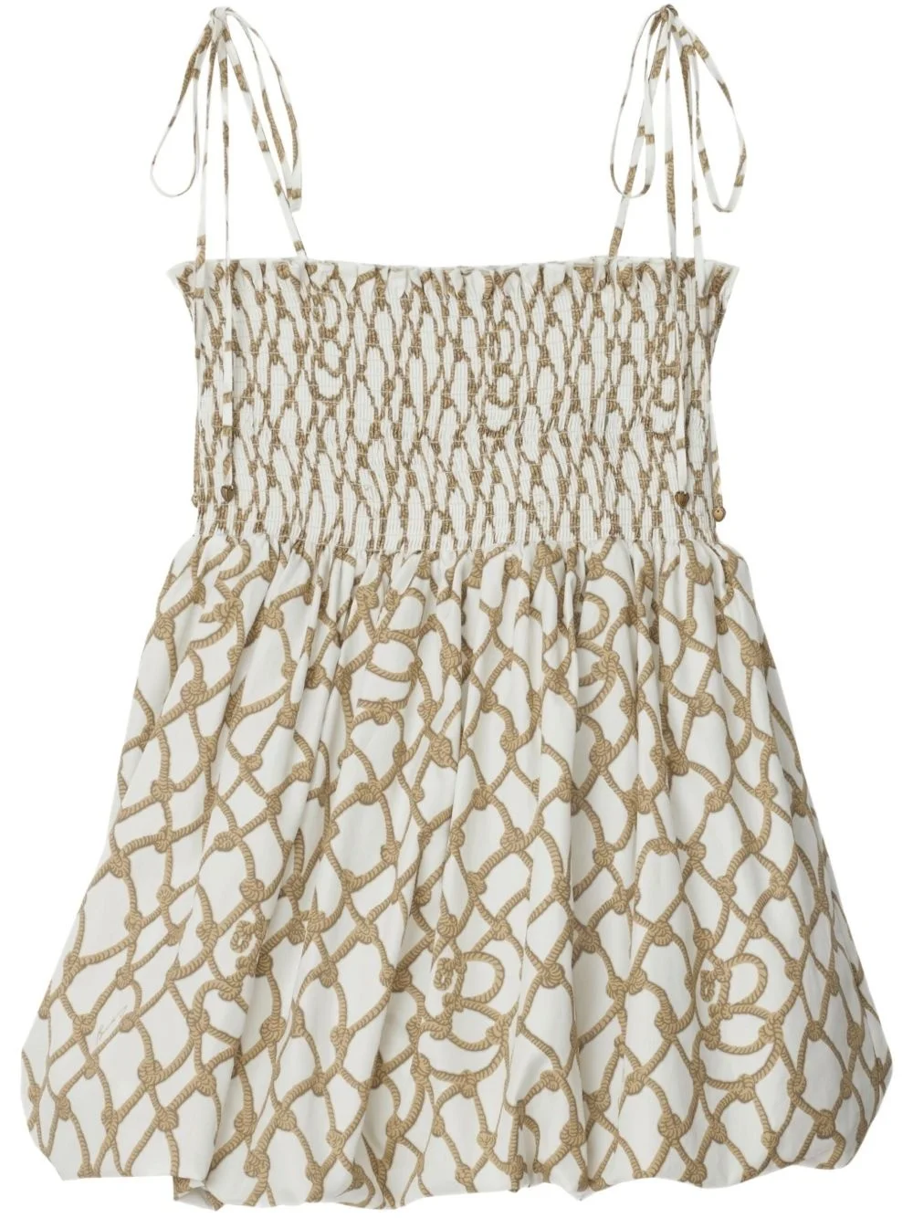 printed cotton top - 1