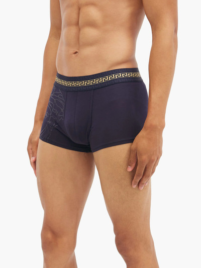 VERSACE Logo-jacquard cotton-blend jersey boxer briefs outlook