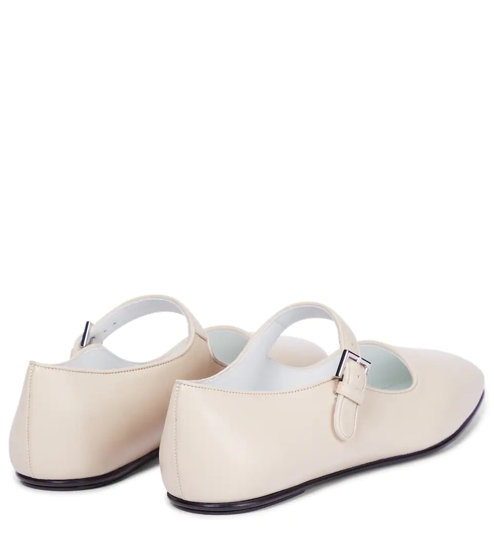 Ava leather ballet flats - 3