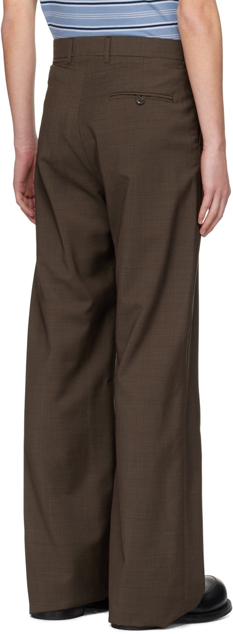 Brown Three-Pocket Trousers 3