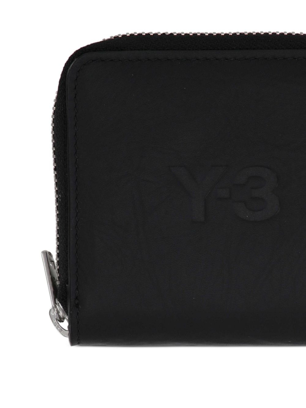 logo-debossed leather wallet - 3