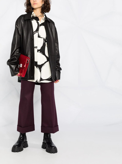 Marni cropped wide-leg trousers outlook