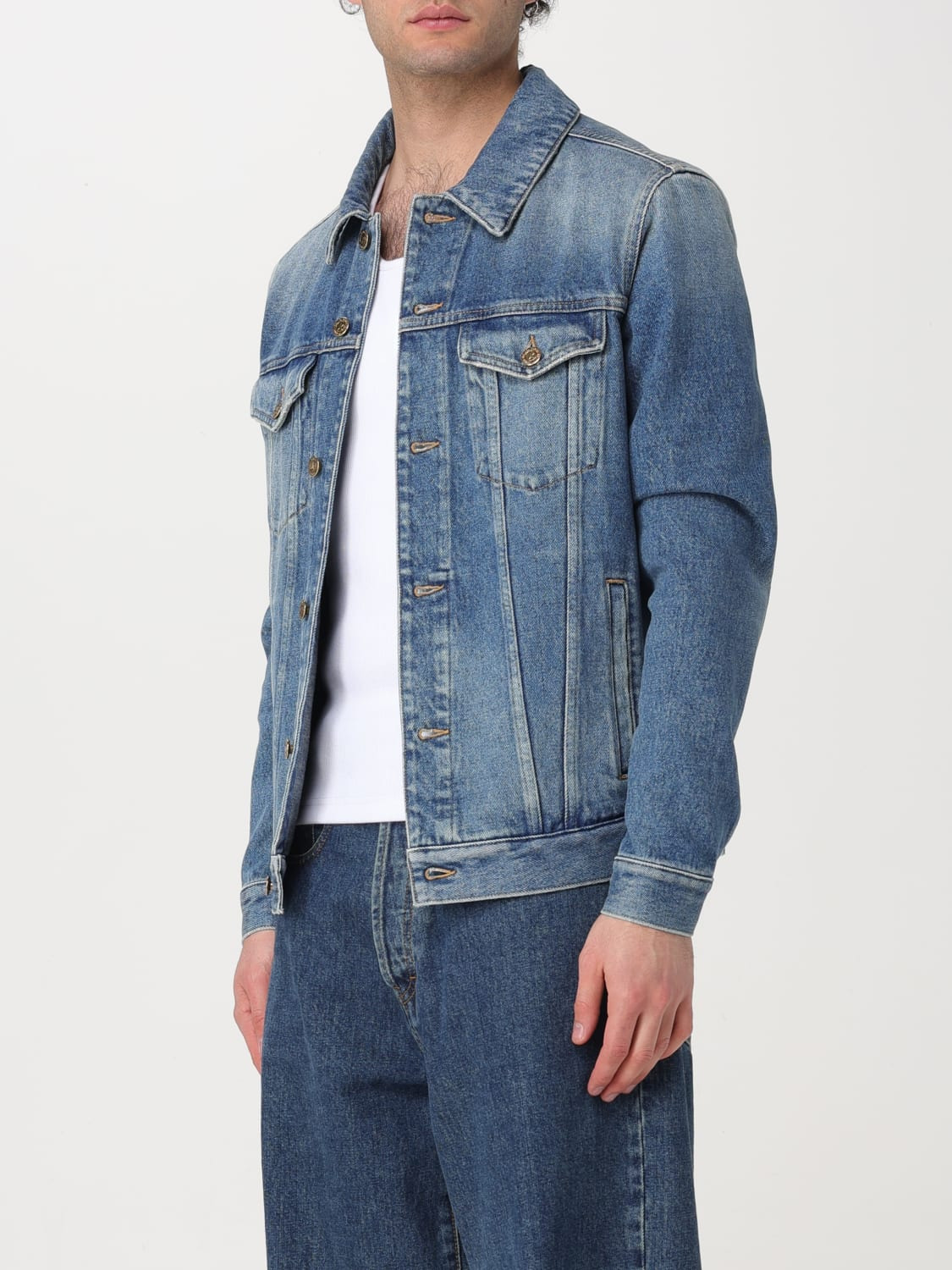 Golden Goose jacket in stonewash denim - 4