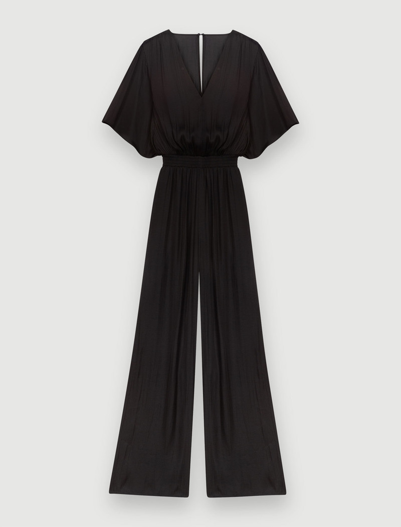 Satin trouser suit 1