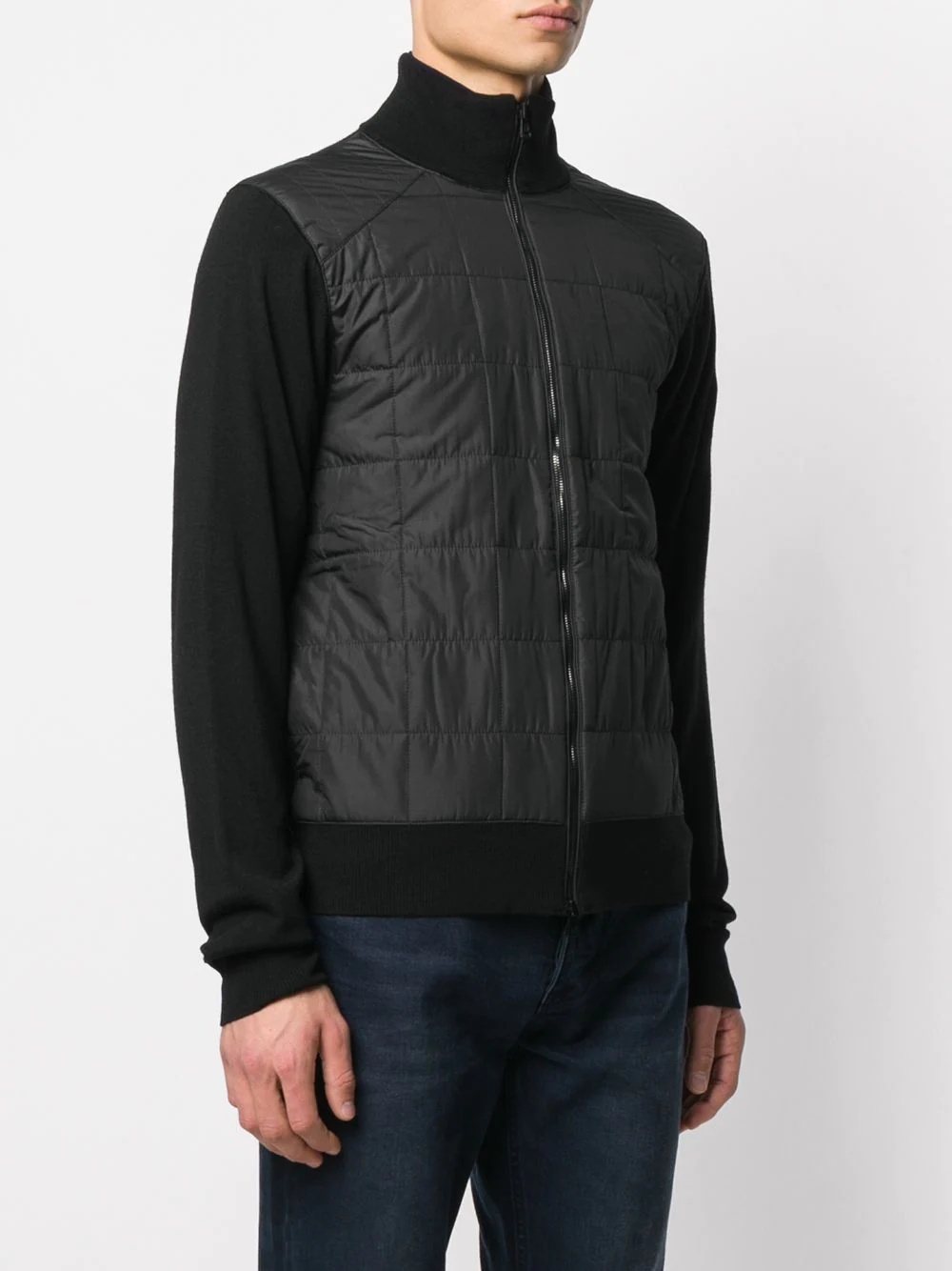 padded panel jacket - 3