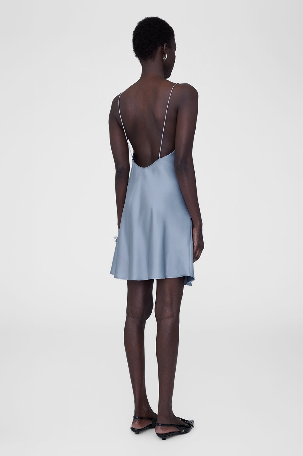 Chloe Mini Dress - Peri Blue - 3