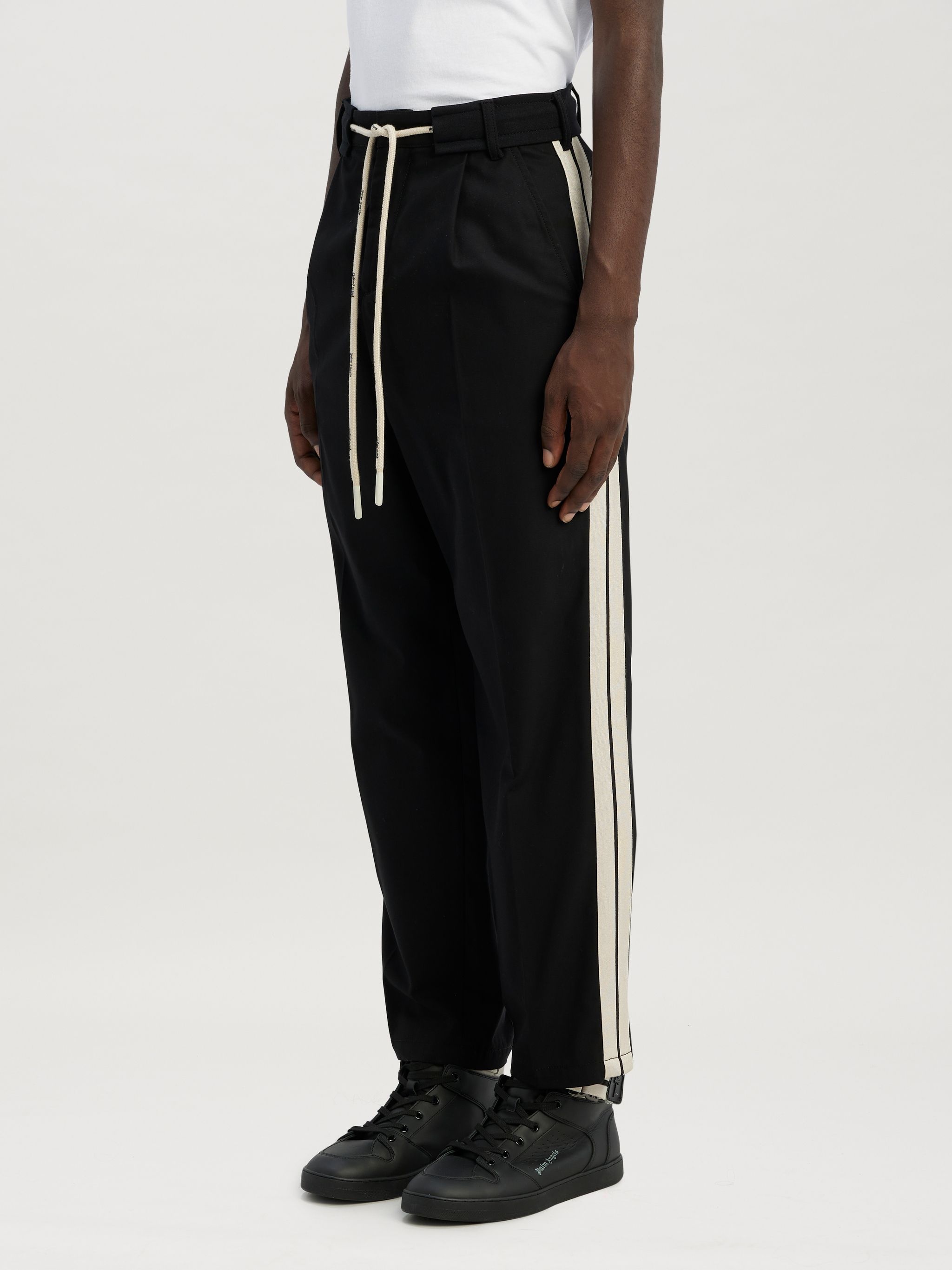 TRACK BELT PANTS - 4