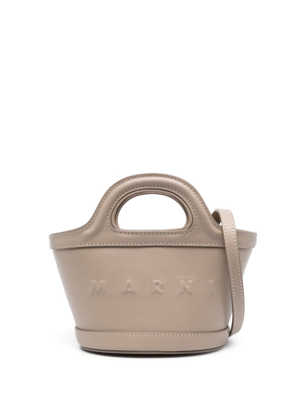 micro Tropicalia leather tote bag - 1