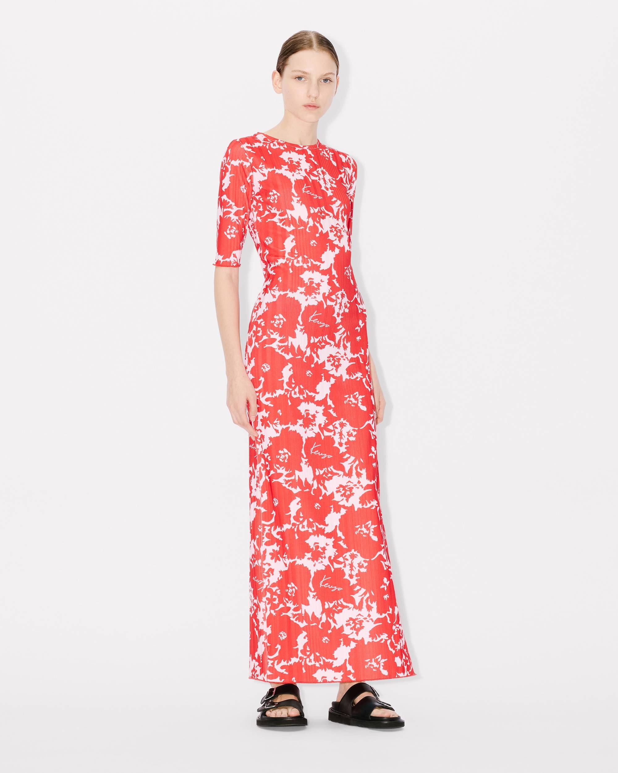'KENZO Flower Camo' long T-shirt dress - 3