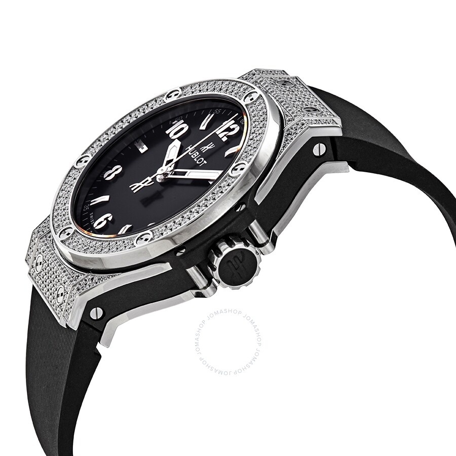 Hublot Big Bang Black Dial Black Rubber Ladies Watch 361.SX.1270.RX.1704 - 2