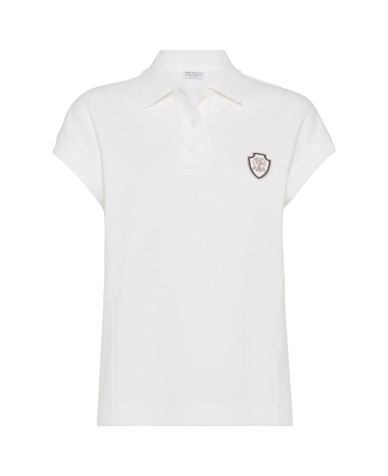 Logo Cotton Polo Shirt - 1