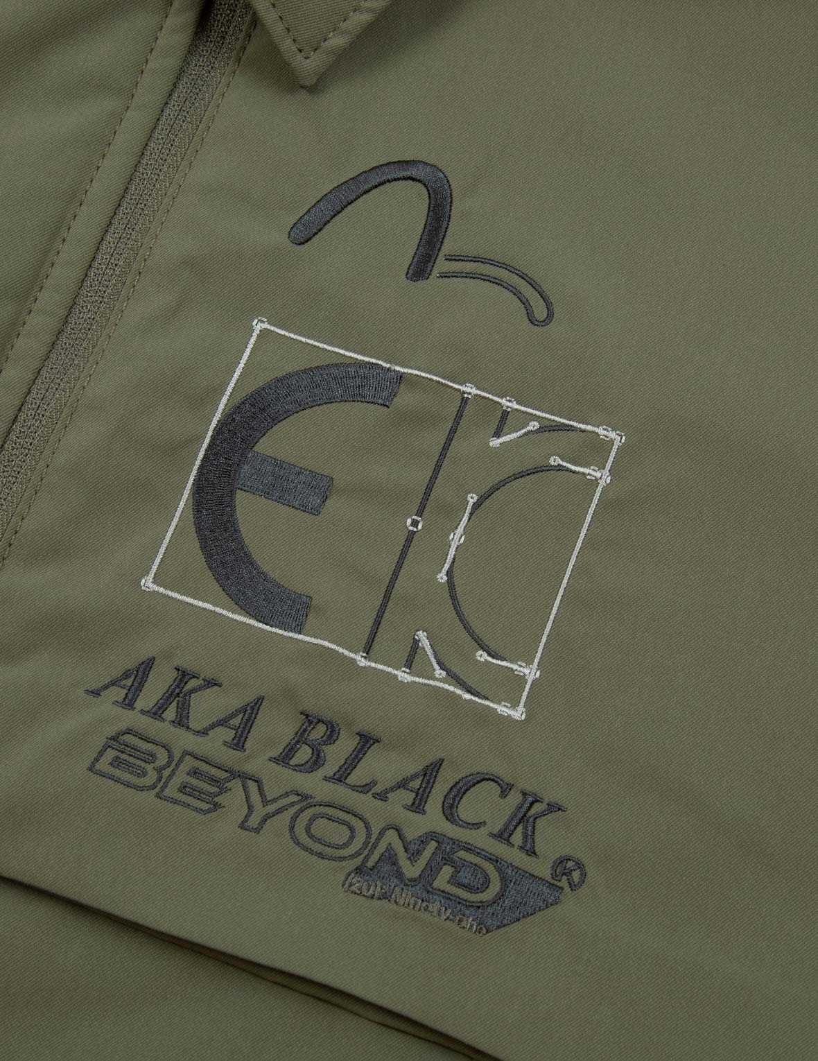 Logo Embroidery Shirt Jacket - 7